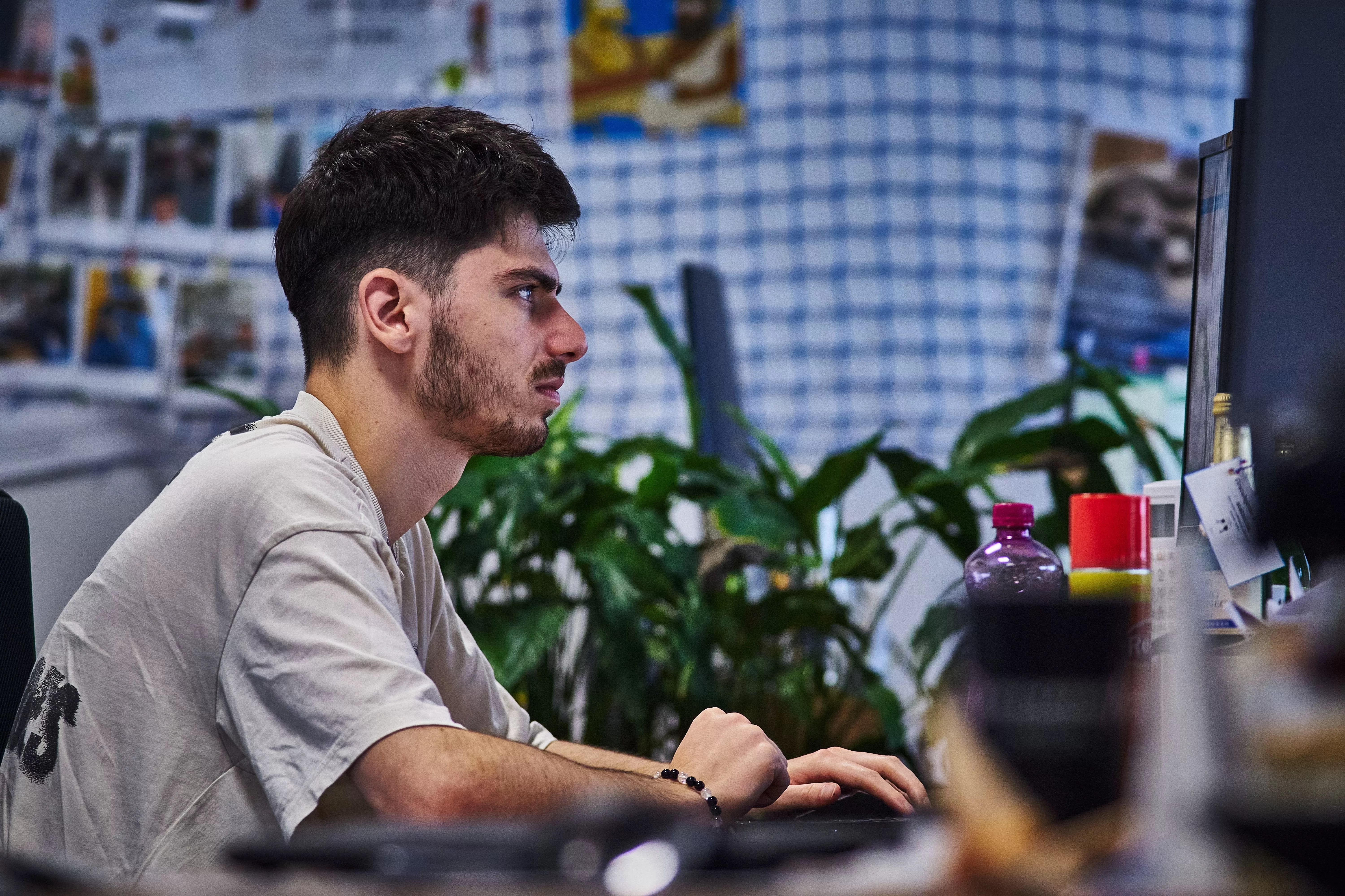 Organizace práce v kanceláři u počítače